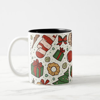 Christmas Mug Tweekleurige Koffiemok
