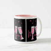 christmas mugs tweekleurige koffiemok (Voorkant rechts)