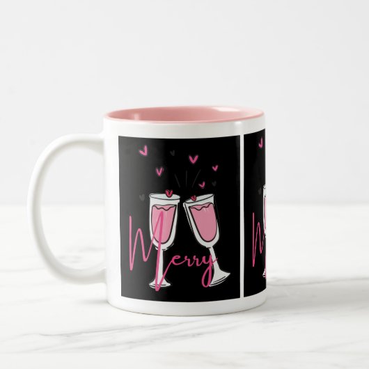 christmas mugs tweekleurige koffiemok (Links)
