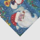 CHRISTMAS NACHT / DRIE SANTA TISSUEPAPIER (Detail)