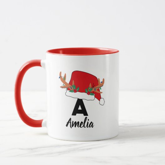 Christmas Name Personalized Mok (Links)