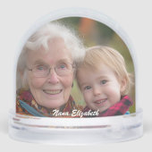 Christmas Nana Claus Sneeuwbol (Achterkant)