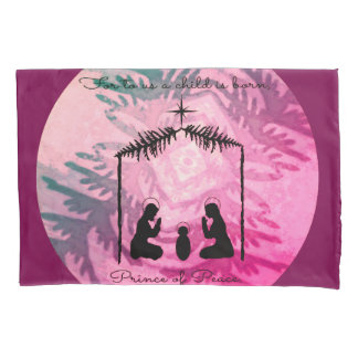 Christmas Nativity Pillowcase  Kussensloop