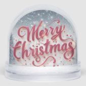 Christmas New Year Sneeuwbol (Voorkant)