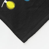 Christmas Nice Naughty 67 Brainrot Funny 6-7 Meme Fleece Deken (Hoek)