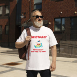 Christmas? Niemand heeft tijd voor dat grappige T-shirt