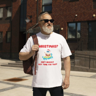 Christmas? Niemand heeft tijd voor dat grappige T-shirt
