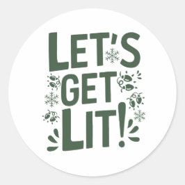 Christmas | Nieuwjaar sticker