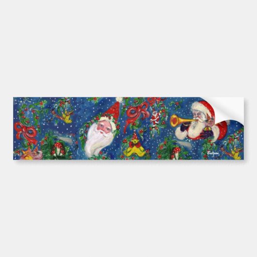 CHRISTMAS NIGHT BUMPERSTICKER (Voorkant)