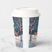 Christmas Night Papieren Bekers (Links)