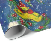 CHRISTMAS NIGHT / SANTA CADEAUPAPIER (Rol Hoek)