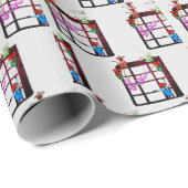 CHRISTMAS NOEL VAN DE MICE    CADEAUPAPIER (Rol Hoek)