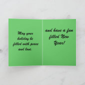 CHRISTMAS NOIR Carte CAT (Intérieur)