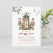 Christmas Nutcracker Holiday Open House Invitation (Debout devant)