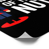 Christmas Nutcracker In Charge Of These Nuts Funny Poster (Hoek)