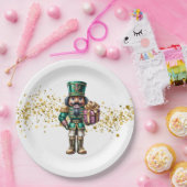 Christmas Nutcracker Papieren Bordje (Feest)