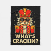 Christmas Nutcracker Shirt Men Kids Women Boys Chr Fleece Deken (Voorkant)