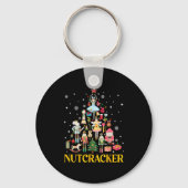 Christmas Nutcracker Squad Ballet Dance Women Kid Sleutelhanger (Voorkant)