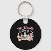 Christmas Nutcracker Squad Ballet Family Matching Sleutelhanger (Voorkant)