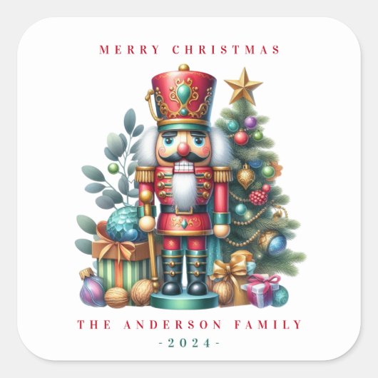 Christmas Nutcrackers Sticker (Voorkant)
