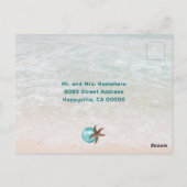 Christmas Ocean Waves Seas n Cartes postales de vo (Dos)