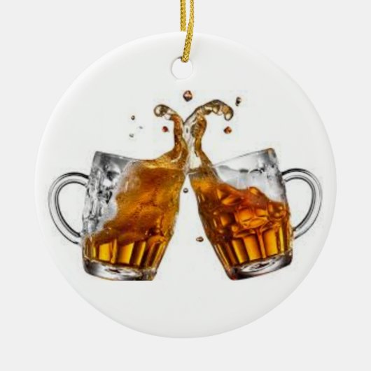 CHRISTMAS ORNAMENT "BEER DRINK BUDDY" (Voorkant)