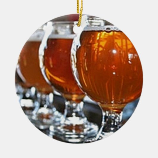 CHRISTMAS ORNAMENT "BEER GLORIOUS BEER" (Voorkant)