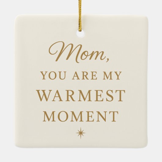 Christmas Ornament for Mom – Magic Christmas (Achterkant)