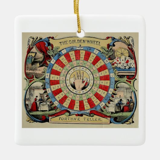 CHRISTMAS ORNAMENT "FORTUNE-TELLER" (Voorkant)