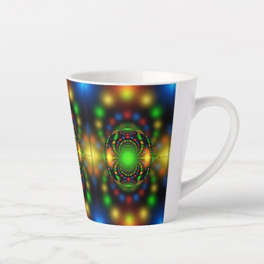 Christmas Ornament Fractal Design-29440 Latte Mok (Rechts)