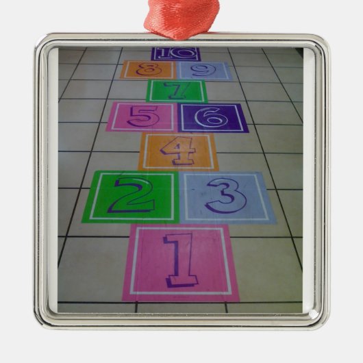 CHRISTMAS ORNAMENT "HOPSCOTCH" (Voorkant)
