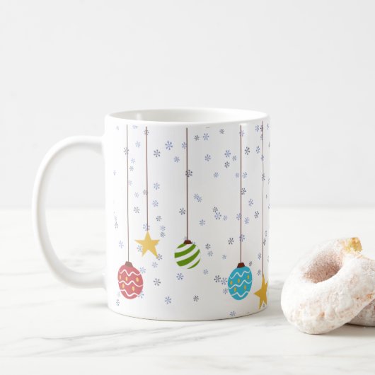 Christmas Ornament  Koffiemok (Met donut)