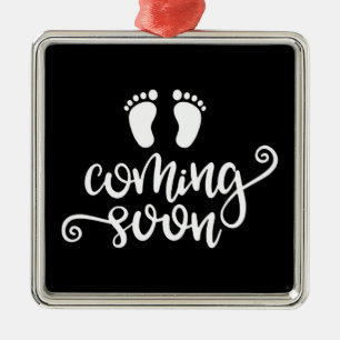 CHRISTMAS ORNAMENT "NEW BABY ON THE WAY"