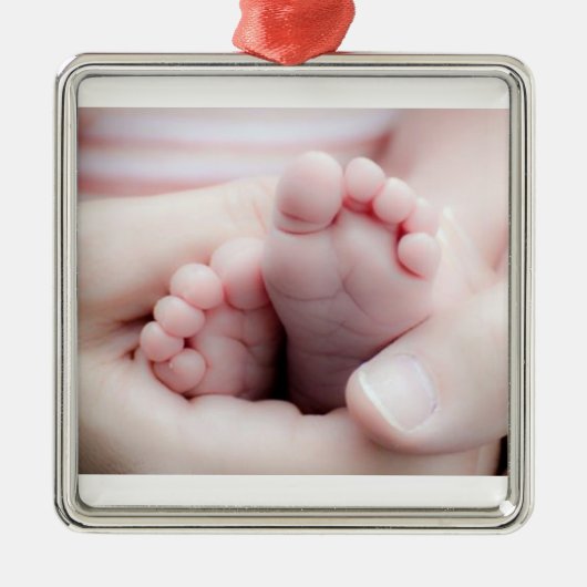 CHRISTMAS ORNAMENT "NEW BABY ON THE WAY" (Voorkant)