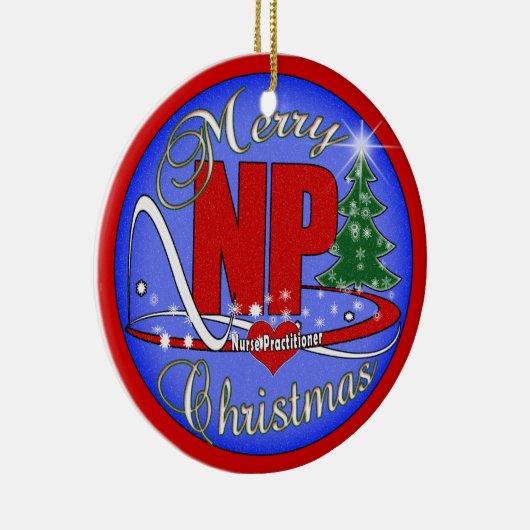 CHRISTMAS ORNAMENT - NP - NURSE PRACTITIONER (Rechts)
