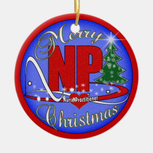 CHRISTMAS ORNAMENT - NP - NURSE PRACTITIONER