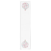 CHRISTMAS ORNAMENT Table Runner Korte Tafelloper (Voorkant)