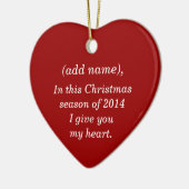 CHRISTMAS ORNAMENT "ZAL JE ME MARRY" (Links)