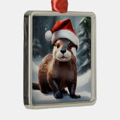 Christmas Otter Ornament (Rechts)