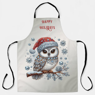 Christmas Owl Holiday Schort
