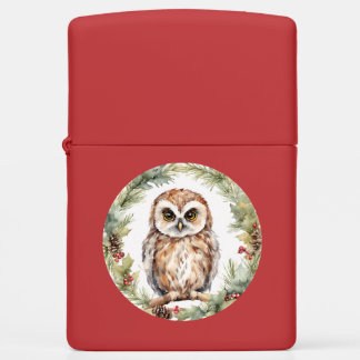 christmas owl illustration owl wall art holiday 