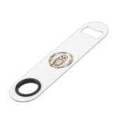 christmas owl illustration owl wall art holiday  (Devant angulaire)