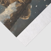 Christmas Owl Tissue Paper Tissuepapier (Detail)