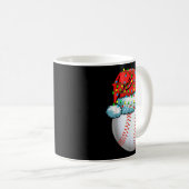 Christmas Pajamas Family Matching Baseball Men Wom Koffiemok (Voorkant rechts)