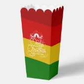 Christmas Palette Popcorn Favor Box Bedankdoosjes (Achterkant)