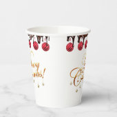 Christmas paper cups papieren bekers (Links)
