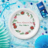 Christmas Paper Plates Papieren Bordje (Feest)