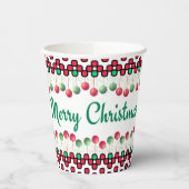 Christmas papieren bekers (Links)