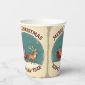 CHRISTMAS PAPIEREN BEKERS (Achterkant)