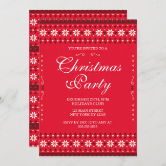 Christmas Party Invitation